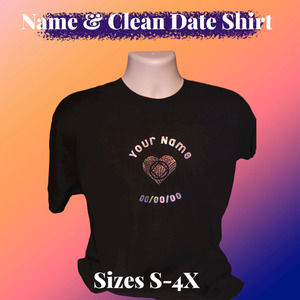 NA Narcotics Anonymous character defects shirt. Sizes small to 5x available.